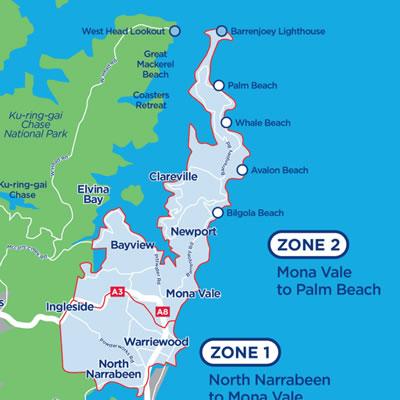 Keoride coverage map