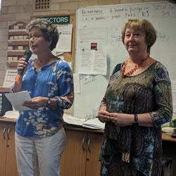 Photo of announcement